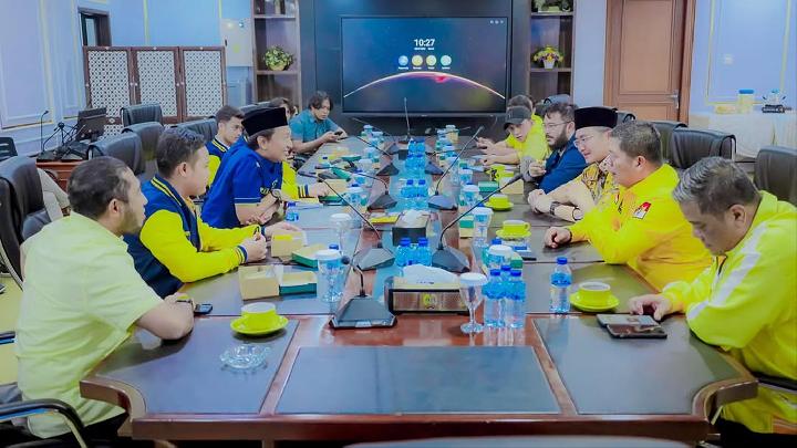 DPD Golkar Banten dan DPP AMPI Jalin Kolaborasi Strategis Bidang Kepemudaan