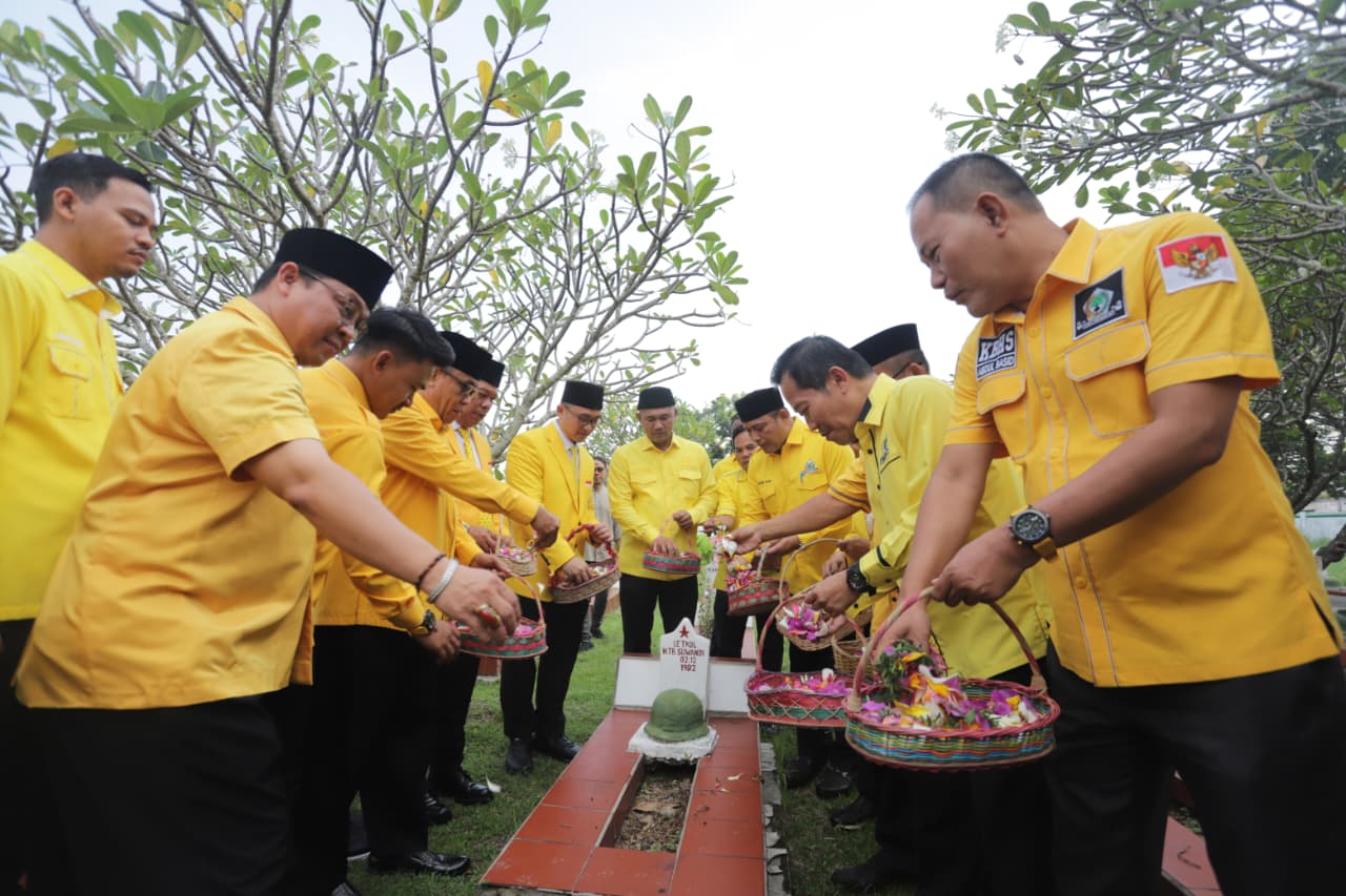 HUT ke-61 Golkar, DPD Golkar Provinsi Banten Gelar Ziarah Pahlawan dan Serukan Soliditas Kader