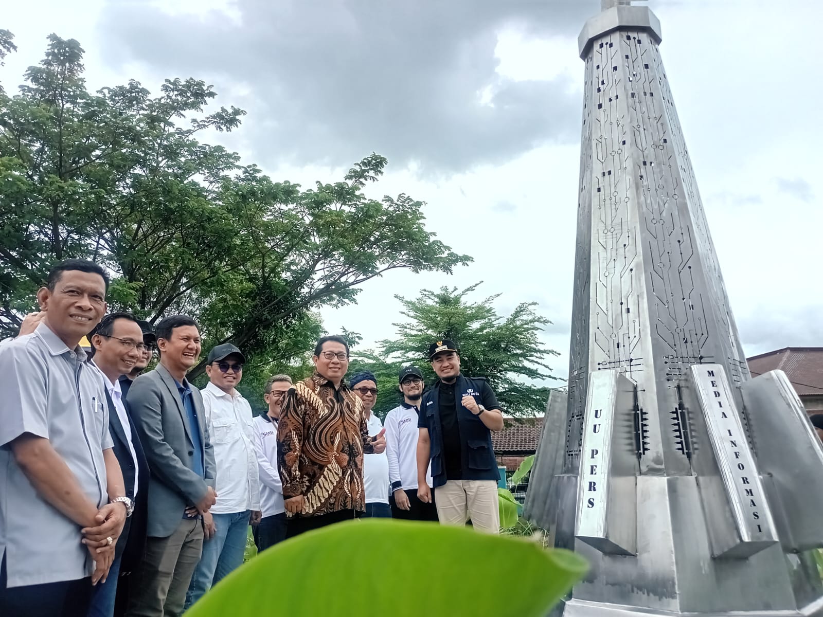Peringati HPN 2026, Pemkot Cilegon dan SMSI Resmikan Monumen Media Siber Indonesia