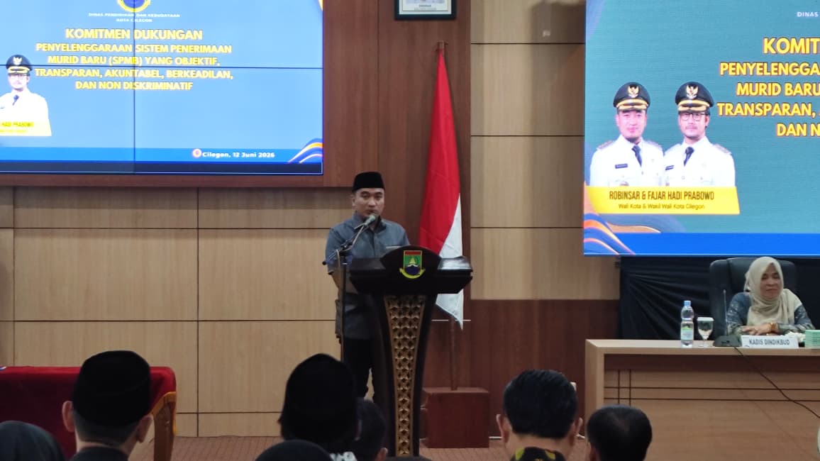 Walikota Cilegon Robinsar Tegaskan Tak Boleh Ada Jual Beli Kursi SPMB Tahun 2026
