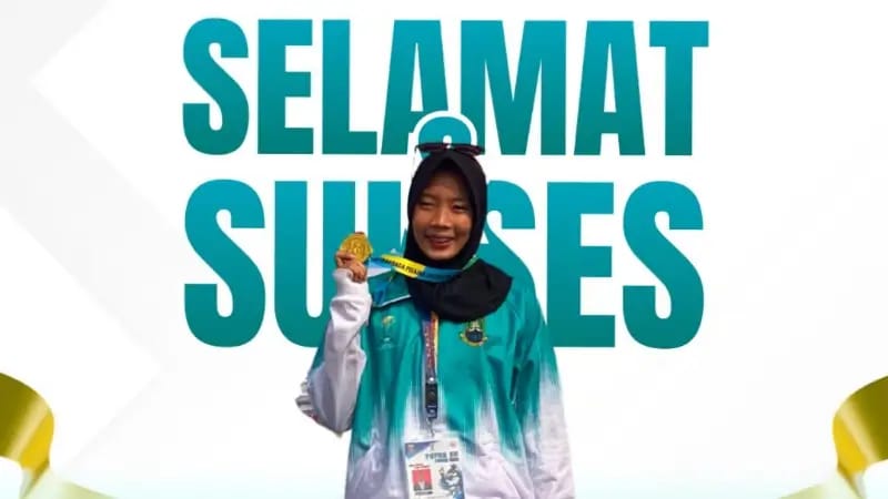 Mutiara Az Zahra Borong Tiga Emas untuk Kota Cilegon di POPDA Banten 2026