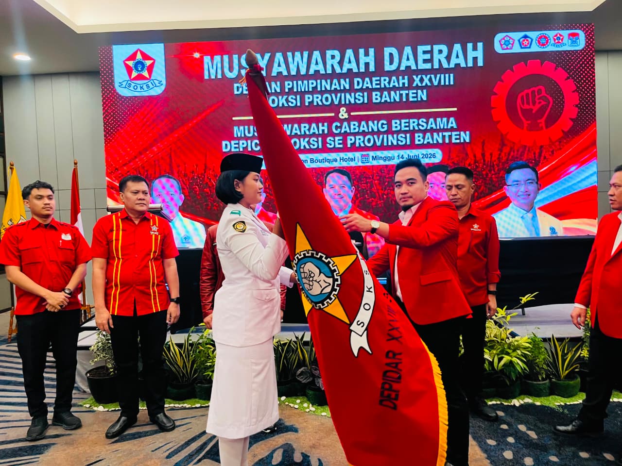 Terpilih Pimpin SOKSI Banten, Robinsar Siapkan Konsolidasi hingga Daerah