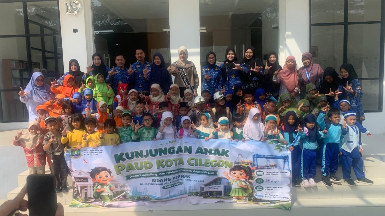 Bunda PAUD Cilegon Perkuat Budaya Literasi Anak Sejak Usia Dini
